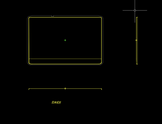 14寸笔记本A壳冲压拉伸成型模具设计图缩略图